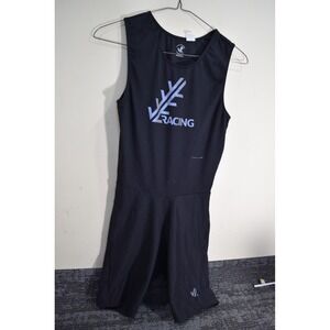 JL Racing Crew Uni Rowing Unisuit Singlet Outfit MENS M Black Poly Blend